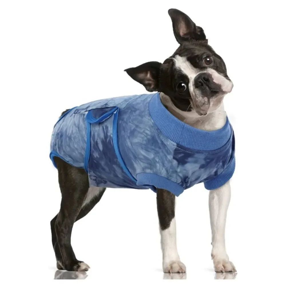 FUAMEY Recovery Suit for Dogs E-Collar & Cone Alternative size small